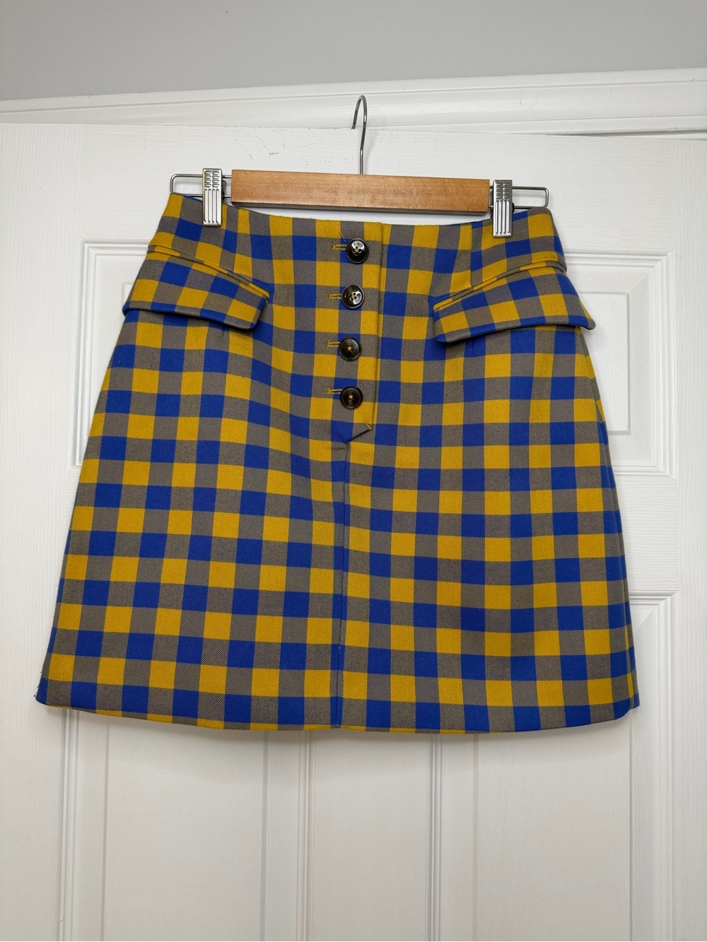 Baum Und Pferdgarten Size 36 • Plaid Mini Skirt.